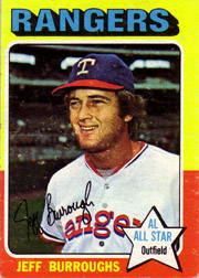 1975 Topps Baseball Cards      470     Jeff Burroughs